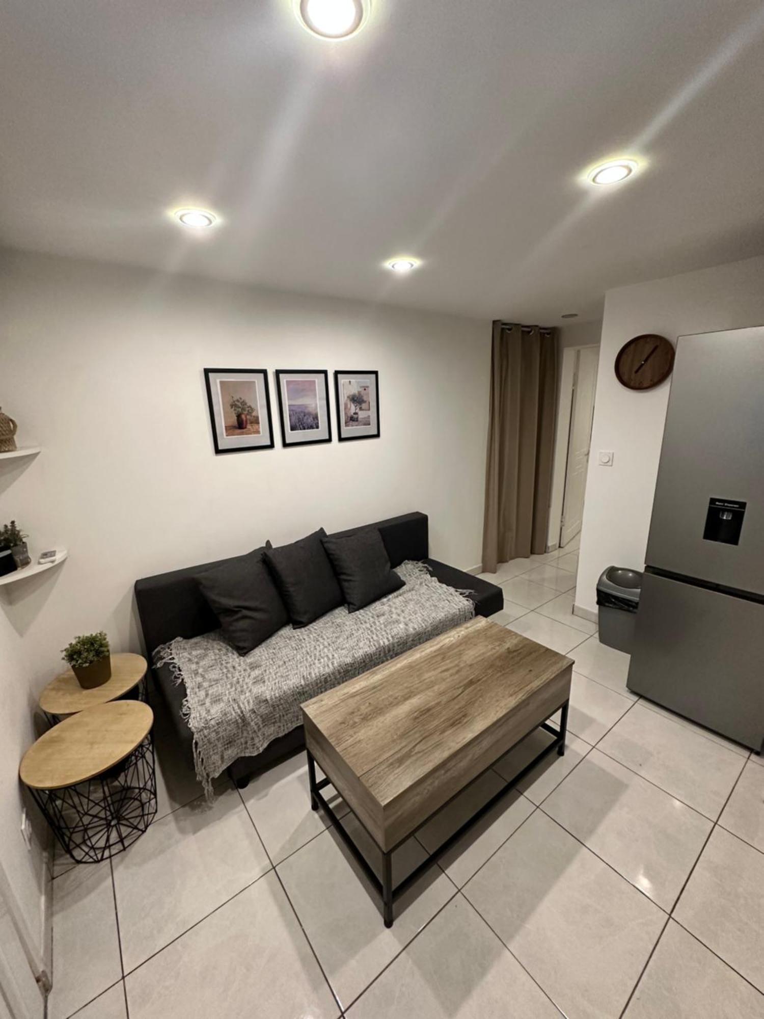 Jolie Appartement Nice Proche Mer Et Aeroport Une Chambre Plus Salon Avec Cuisine Экстерьер фото