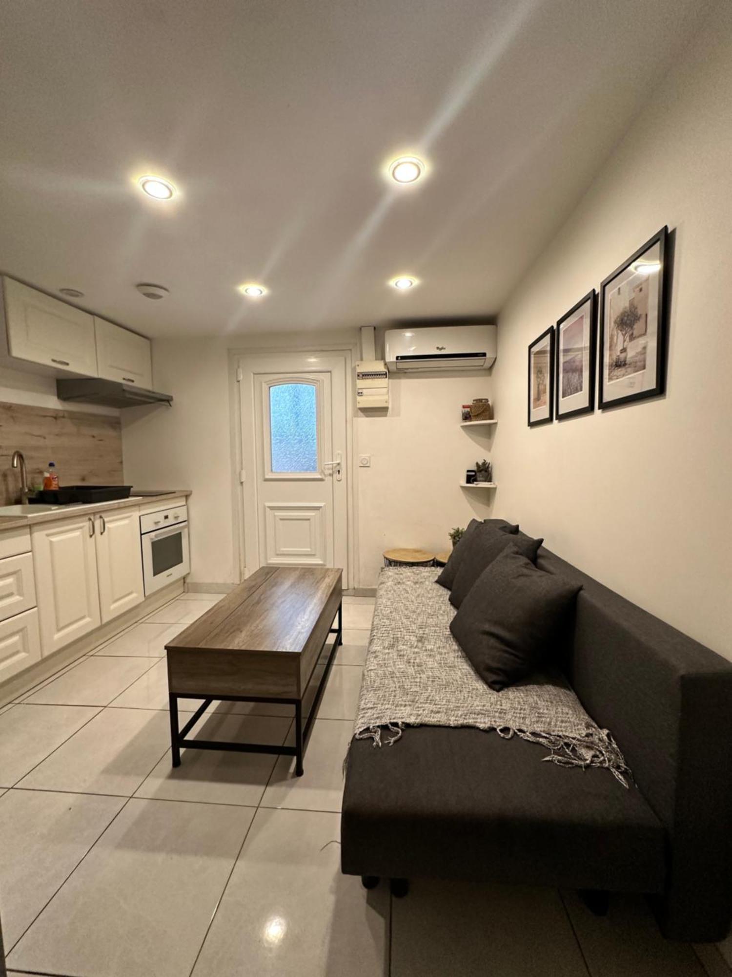 Jolie Appartement Nice Proche Mer Et Aeroport Une Chambre Plus Salon Avec Cuisine Экстерьер фото